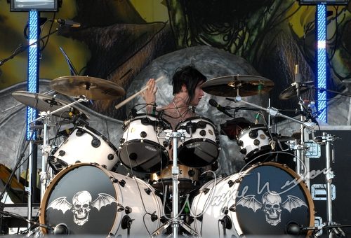 Avenged Sevenfold at Montgomery Co. Fairgrounds Dayton, OH on September 17, 2006 &mdash; concert photo by Wayne Dennon