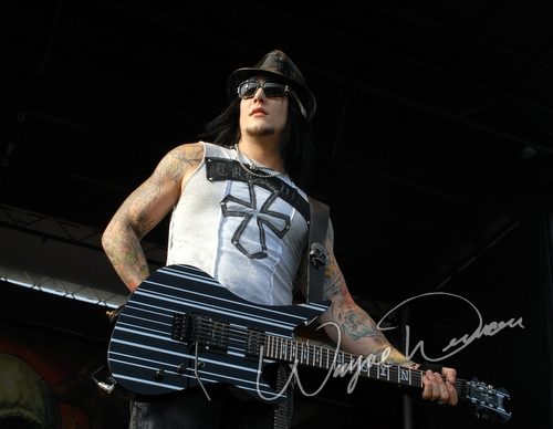 Avenged Sevenfold at Montgomery Co. Fairgrounds Dayton, OH on September 17, 2006 &mdash; concert photo by Wayne Dennon