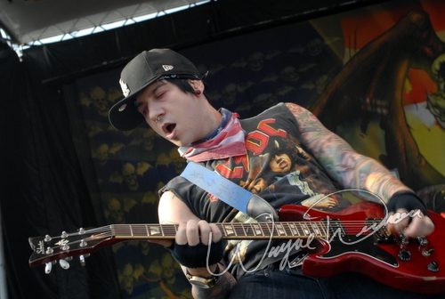 Avenged Sevenfold at Montgomery Co. Fairgrounds Dayton, OH on September 17, 2006 &mdash; concert photo by Wayne Dennon