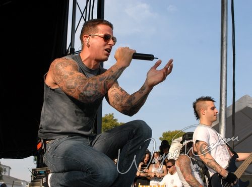 Avenged Sevenfold at Montgomery Co. Fairgrounds Dayton, OH on September 17, 2006 &mdash; concert photo by Wayne Dennon