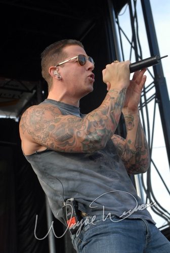 Avenged Sevenfold at Montgomery Co. Fairgrounds Dayton, OH on September 17, 2006 &mdash; concert photo by Wayne Dennon
