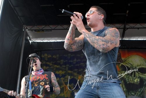 Avenged Sevenfold at Montgomery Co. Fairgrounds Dayton, OH on September 17, 2006 &mdash; concert photo by Wayne Dennon