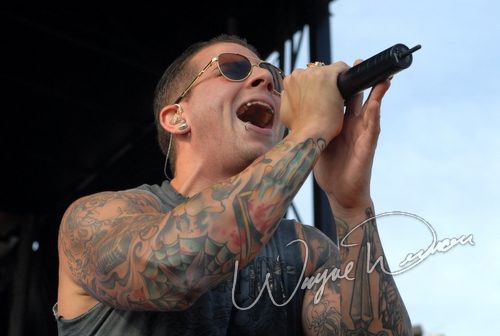 Avenged Sevenfold at Montgomery Co. Fairgrounds Dayton, OH on September 17, 2006 &mdash; concert photo by Wayne Dennon
