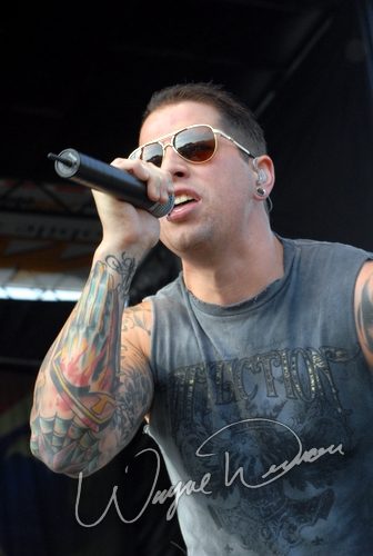 Avenged Sevenfold at Montgomery Co. Fairgrounds Dayton, OH on September 17, 2006 &mdash; concert photo by Wayne Dennon