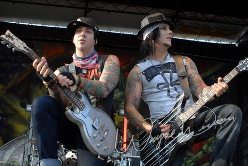 Avenged Sevenfold at Montgomery Co. Fairgrounds Dayton, OH on September 17, 2006 &mdash; concert photo by Wayne Dennon