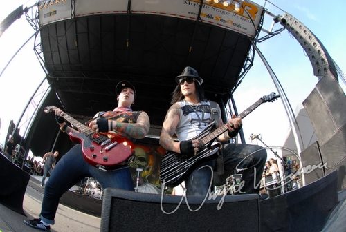 Avenged Sevenfold at Montgomery Co. Fairgrounds Dayton, OH on September 17, 2006 &mdash; concert photo by Wayne Dennon