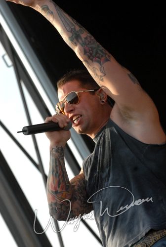 Avenged Sevenfold at Montgomery Co. Fairgrounds Dayton, OH on September 17, 2006 &mdash; concert photo by Wayne Dennon