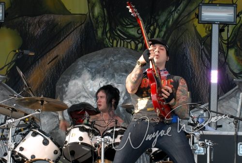 Avenged Sevenfold at Montgomery Co. Fairgrounds Dayton, OH on September 17, 2006 &mdash; concert photo by Wayne Dennon