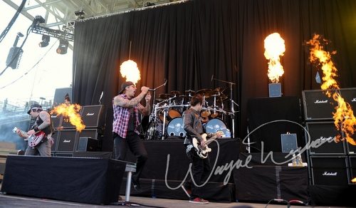 Avenged Sevenfold at Columbus Crew Stadium Columbus, OH on May 17, 2009 &mdash; concert photo by Wayne Dennon