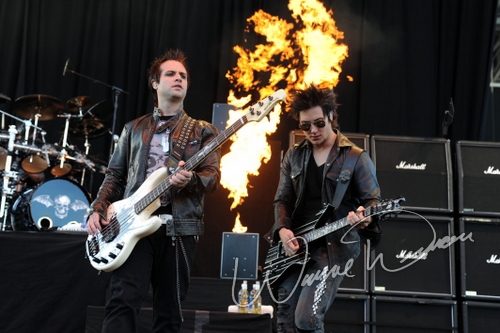 Avenged Sevenfold at Columbus Crew Stadium Columbus, OH on May 17, 2009 &mdash; concert photo by Wayne Dennon