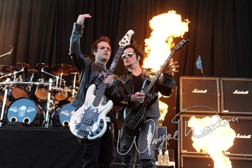 Avenged Sevenfold at Columbus Crew Stadium Columbus, OH on May 17, 2009 &mdash; concert photo by Wayne Dennon