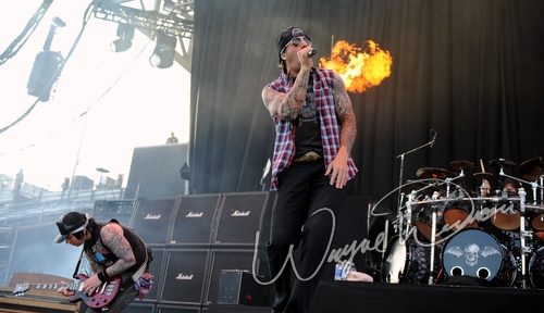 Avenged Sevenfold at Columbus Crew Stadium Columbus, OH on May 17, 2009 &mdash; concert photo by Wayne Dennon