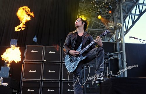 Avenged Sevenfold at Columbus Crew Stadium Columbus, OH on May 17, 2009 &mdash; concert photo by Wayne Dennon