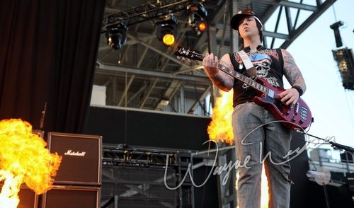 Avenged Sevenfold at Columbus Crew Stadium Columbus, OH on May 17, 2009 &mdash; concert photo by Wayne Dennon