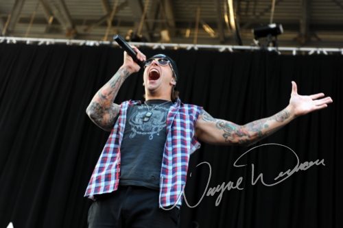 Avenged Sevenfold at Columbus Crew Stadium Columbus, OH on May 17, 2009 &mdash; concert photo by Wayne Dennon