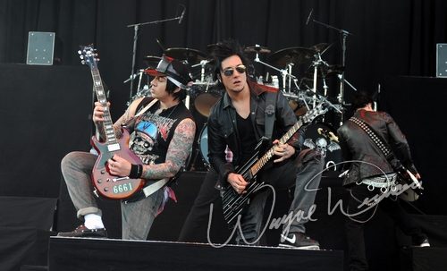 Avenged Sevenfold at Columbus Crew Stadium Columbus, OH on May 17, 2009 &mdash; concert photo by Wayne Dennon