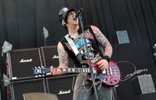Avenged Sevenfold at Columbus Crew Stadium Columbus, OH on May 17, 2009 &mdash; concert photo by Wayne Dennon