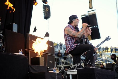 Avenged Sevenfold at Columbus Crew Stadium Columbus, OH on May 17, 2009 &mdash; concert photo by Wayne Dennon