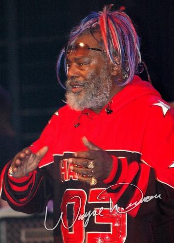 George Clinton at Madison Theater Covington, KY on May 3, 2005 &mdash; concert photo by Wayne Dennon