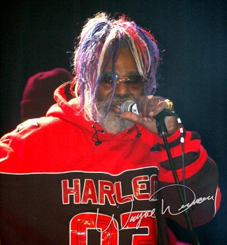 George Clinton at Madison Theater Covington, KY on May 3, 2005 &mdash; concert photo by Wayne Dennon