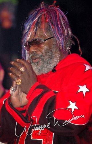 George Clinton at Madison Theater Covington, KY on May 3, 2005 &mdash; concert photo by Wayne Dennon