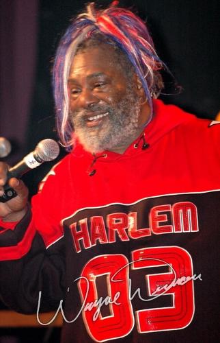 George Clinton at Madison Theater Covington, KY on May 3, 2005 &mdash; concert photo by Wayne Dennon