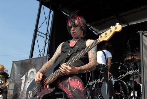 Eighteen Visions at Montgomery Co. Fairgrounds Dayton, OH on September 17, 2006 &mdash; concert photo by Wayne Dennon
