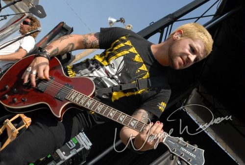 Eighteen Visions at Montgomery Co. Fairgrounds Dayton, OH on September 17, 2006 &mdash; concert photo by Wayne Dennon