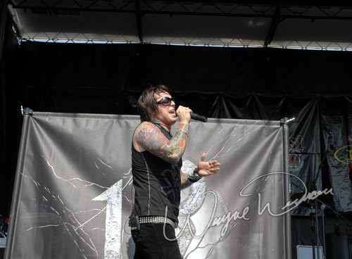 Eighteen Visions at Montgomery Co. Fairgrounds Dayton, OH on September 17, 2006 &mdash; concert photo by Wayne Dennon