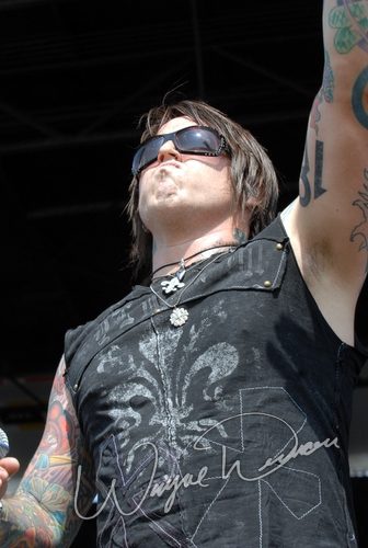 Eighteen Visions at Montgomery Co. Fairgrounds Dayton, OH on September 17, 2006 &mdash; concert photo by Wayne Dennon