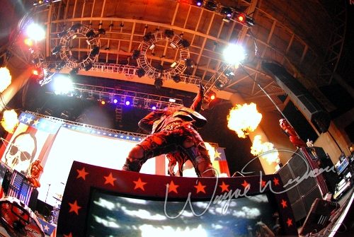 Rob Zombie at Verizon Wireless Music Center Noblesville, IN on September 16, 2006 &mdash; concert photo by Wayne Dennon