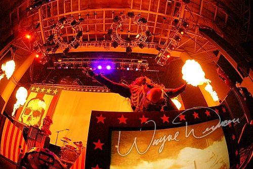 Rob Zombie at Verizon Wireless Music Center Noblesville, IN on September 16, 2006 &mdash; concert photo by Wayne Dennon