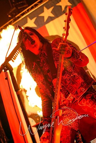 Rob Zombie at Verizon Wireless Music Center Noblesville, IN on September 16, 2006 &mdash; concert photo by Wayne Dennon