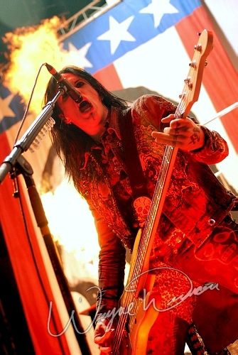 Rob Zombie at Verizon Wireless Music Center Noblesville, IN on September 16, 2006 &mdash; concert photo by Wayne Dennon