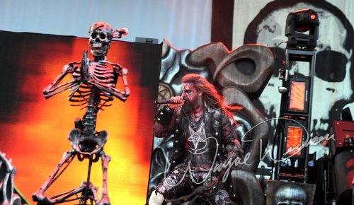 Rob Zombie at Columbus Crew Stadium Columbus, OH on May 23, 2010 &mdash; concert photo by Wayne Dennon