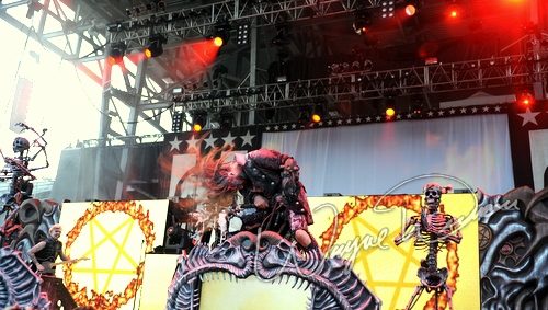 Rob Zombie at Columbus Crew Stadium Columbus, OH on May 23, 2010 &mdash; concert photo by Wayne Dennon