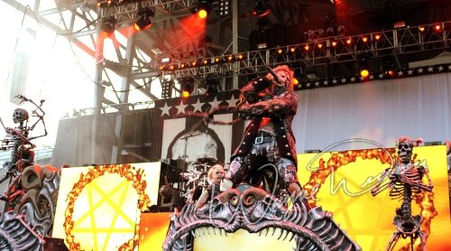 Rob Zombie at Columbus Crew Stadium Columbus, OH on May 23, 2010 &mdash; concert photo by Wayne Dennon