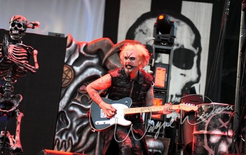 Rob Zombie at Columbus Crew Stadium Columbus, OH on May 23, 2010 &mdash; concert photo by Wayne Dennon