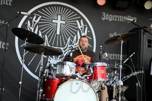 Clutch at Columbus Crew Stadium Columbus, OH on May 17, 2009 &mdash; concert photo by Wayne Dennon