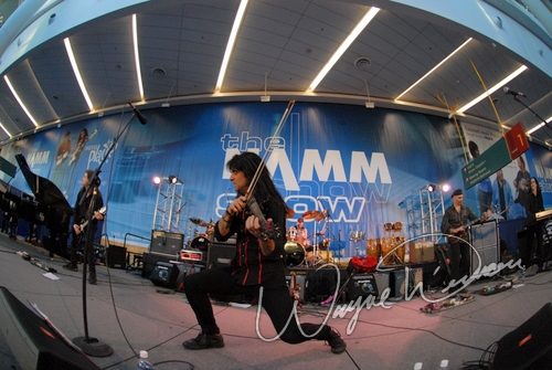 Mark Wood Rock Orchestra at NAMM Show 2007 Anaheim, CA on January 21, 2007 &mdash; concert photo by Wayne Dennon