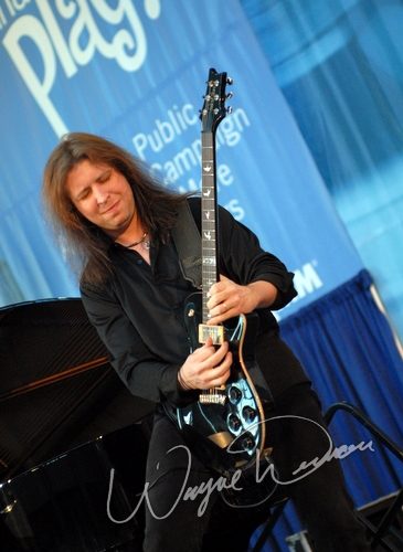 Mark Wood Rock Orchestra at NAMM Show 2007 Anaheim, CA on January 21, 2007 &mdash; concert photo by Wayne Dennon