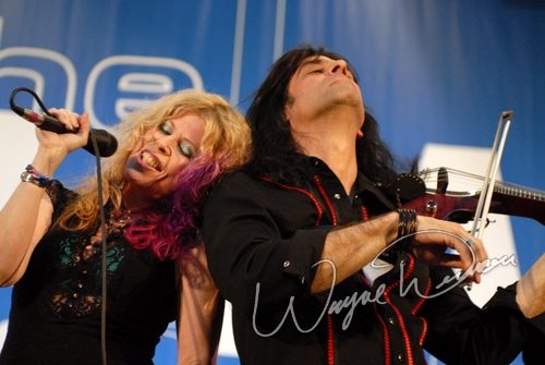 Mark Wood Rock Orchestra at NAMM Show 2007 Anaheim, CA on January 21, 2007 &mdash; concert photo by Wayne Dennon