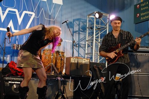 Mark Wood Rock Orchestra at NAMM Show 2007 Anaheim, CA on January 21, 2007 &mdash; concert photo by Wayne Dennon