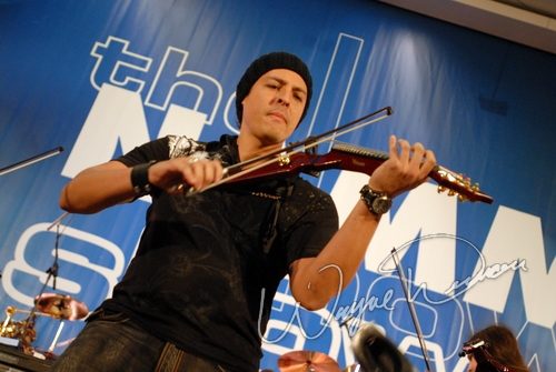 Mark Wood Rock Orchestra at NAMM Show 2007 Anaheim, CA on January 21, 2007 &mdash; concert photo by Wayne Dennon