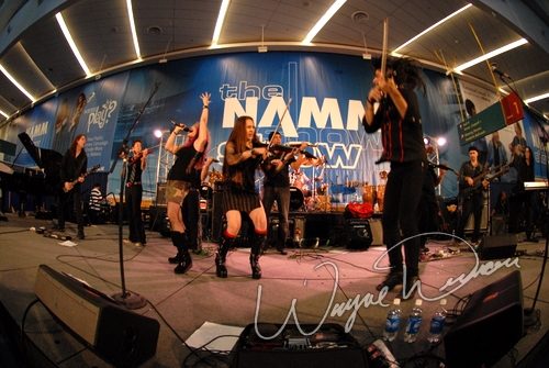 Mark Wood Rock Orchestra at NAMM Show 2007 Anaheim, CA on January 21, 2007 &mdash; concert photo by Wayne Dennon