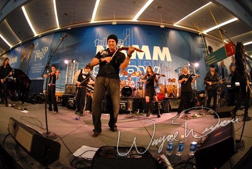 Mark Wood Rock Orchestra at NAMM Show 2007 Anaheim, CA on January 21, 2007 &mdash; concert photo by Wayne Dennon