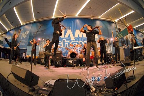 Mark Wood Rock Orchestra at NAMM Show 2007 Anaheim, CA on January 21, 2007 &mdash; concert photo by Wayne Dennon