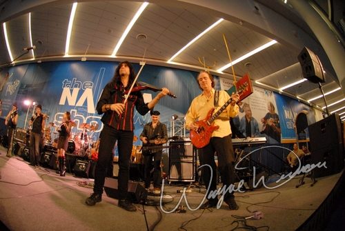 Mark Wood Rock Orchestra at NAMM Show 2007 Anaheim, CA on January 21, 2007 &mdash; concert photo by Wayne Dennon