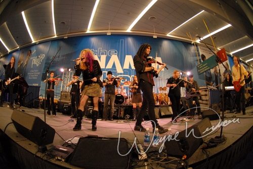 Mark Wood Rock Orchestra at NAMM Show 2007 Anaheim, CA on January 21, 2007 &mdash; concert photo by Wayne Dennon