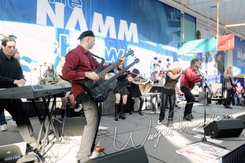 Mark Wood Rock Orchestra at NAMM Show 2008 Anaheim, CA on January 19, 2008 &mdash; concert photo by Wayne Dennon